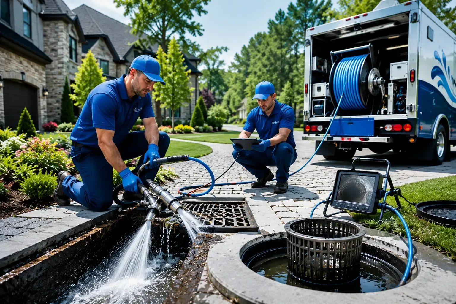 Local outdoor drain cleaning professionals in Brandon, WI