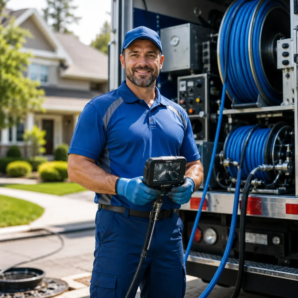 Local outdoor drain cleaning specialists in Brandon, WI
